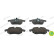 Brake Pad Set, disc brake PREMIER ECO FRICTION FDB4188 Ferodo, Thumbnail 2