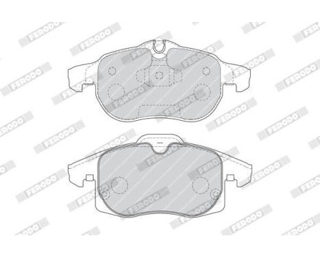 Brake Pad Set, disc brake PREMIER ECO FRICTION FDB4188 Ferodo, Image 3