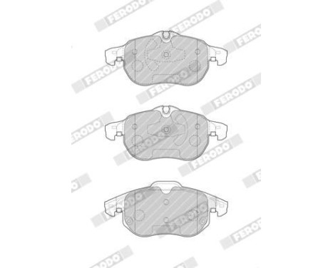 Brake Pad Set, disc brake PREMIER ECO FRICTION FDB4188 Ferodo, Image 4