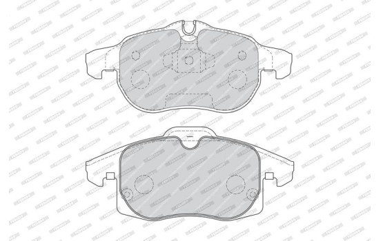 Brake Pad Set, disc brake PREMIER ECO FRICTION FDB4188 Ferodo, Image 3
