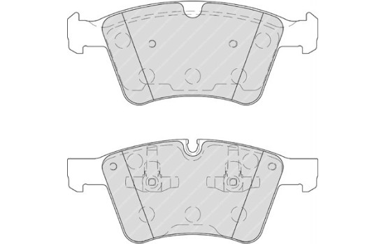 Brake Pad Set, disc brake PREMIER ECO FRICTION FDB4189 Ferodo, Image 2