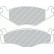 Brake Pad Set, disc brake PREMIER ECO FRICTION FDB419 Ferodo, Thumbnail 2