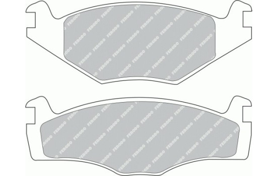 Brake Pad Set, disc brake PREMIER ECO FRICTION FDB419 Ferodo, Image 2