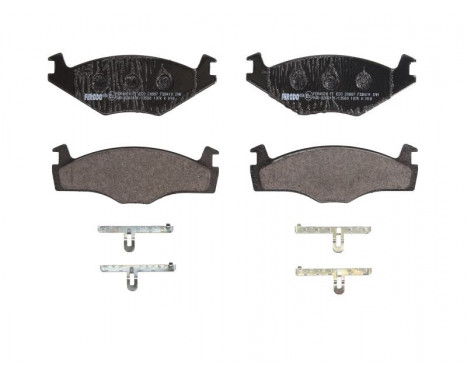 Brake Pad Set, disc brake PREMIER ECO FRICTION FDB419 Ferodo