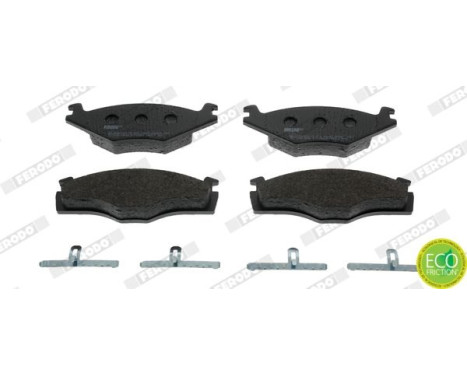 Brake Pad Set, disc brake PREMIER ECO FRICTION FDB419 Ferodo, Image 4