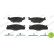 Brake Pad Set, disc brake PREMIER ECO FRICTION FDB419 Ferodo, Thumbnail 4