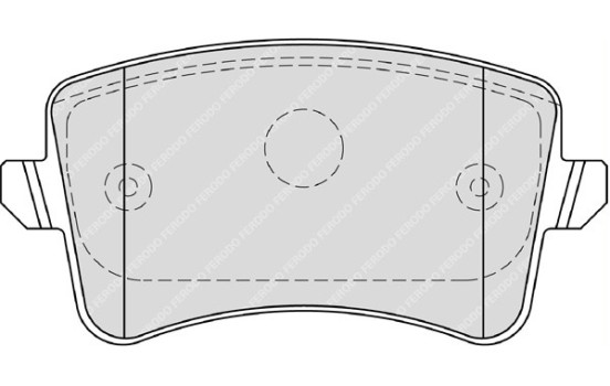 Brake Pad Set, disc brake PREMIER ECO FRICTION FDB4190 Ferodo, Image 2
