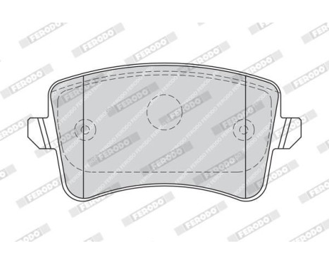 Brake Pad Set, disc brake PREMIER ECO FRICTION FDB4190 Ferodo, Image 6