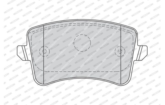 Brake Pad Set, disc brake PREMIER ECO FRICTION FDB4190 Ferodo, Image 6