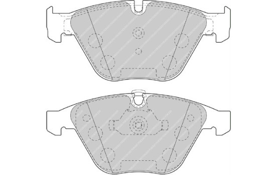 Brake Pad Set, disc brake PREMIER ECO FRICTION FDB4191 Ferodo, Image 2