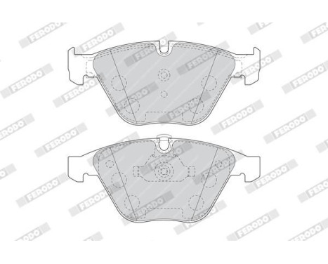 Brake Pad Set, disc brake PREMIER ECO FRICTION FDB4191 Ferodo, Image 6