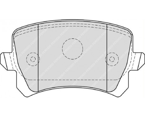 Brake Pad Set, disc brake PREMIER ECO FRICTION FDB4192 Ferodo, Image 2