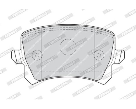 Brake Pad Set, disc brake PREMIER ECO FRICTION FDB4192 Ferodo, Image 4