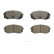 Brake Pad Set, disc brake PREMIER ECO FRICTION FDB4194 Ferodo