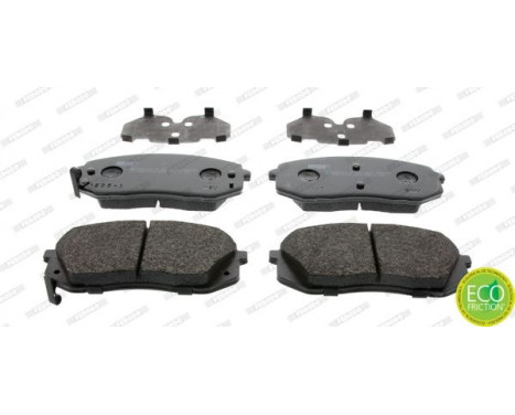 Brake Pad Set, disc brake PREMIER ECO FRICTION FDB4194 Ferodo, Image 2