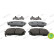 Brake Pad Set, disc brake PREMIER ECO FRICTION FDB4194 Ferodo, Thumbnail 3
