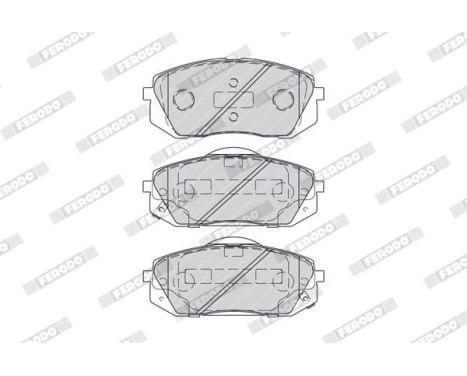 Brake Pad Set, disc brake PREMIER ECO FRICTION FDB4194 Ferodo, Image 3