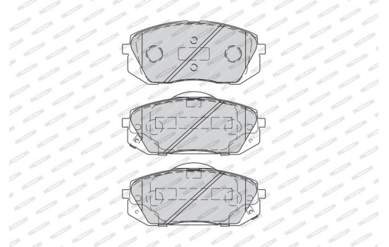 Brake Pad Set, disc brake PREMIER ECO FRICTION FDB4194 Ferodo, Image 3