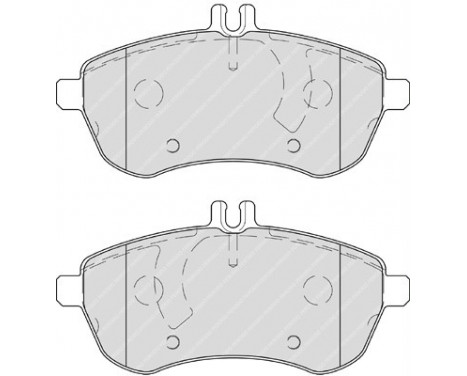 Brake Pad Set, disc brake PREMIER ECO FRICTION FDB4199 Ferodo, Image 2