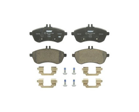 Brake Pad Set, disc brake PREMIER ECO FRICTION FDB4199 Ferodo