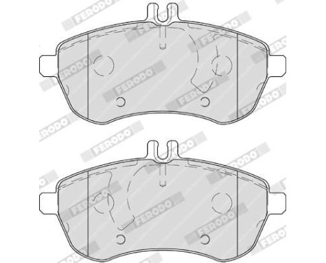 Brake Pad Set, disc brake PREMIER ECO FRICTION FDB4199 Ferodo, Image 7