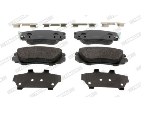 Brake Pad Set, disc brake PREMIER ECO FRICTION FDB4207 Ferodo, Image 3