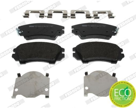 Brake Pad Set, disc brake PREMIER ECO FRICTION FDB4208 Ferodo, Image 3