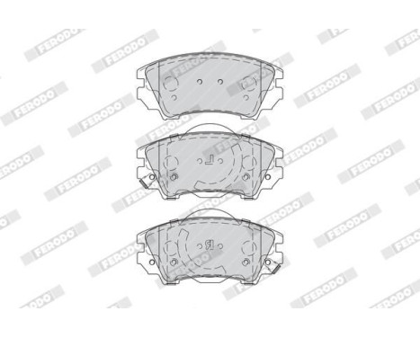 Brake Pad Set, disc brake PREMIER ECO FRICTION FDB4208 Ferodo, Image 4