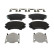 Brake Pad Set, disc brake PREMIER ECO FRICTION FDB4208 Ferodo, Thumbnail 3