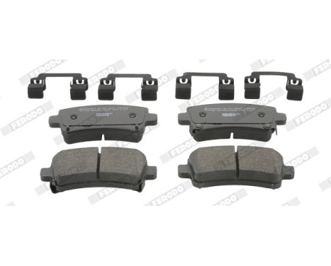 Brake Pad Set, disc brake PREMIER ECO FRICTION FDB4209 Ferodo, Image 4