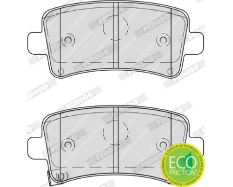 Brake Pad Set, disc brake PREMIER ECO FRICTION FDB4209 Ferodo, Image 5