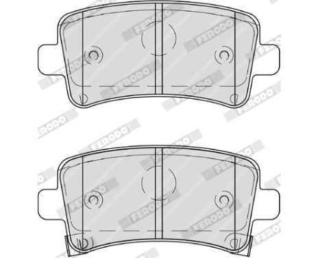 Brake Pad Set, disc brake PREMIER ECO FRICTION FDB4209 Ferodo, Image 5