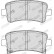 Brake Pad Set, disc brake PREMIER ECO FRICTION FDB4209 Ferodo, Thumbnail 5