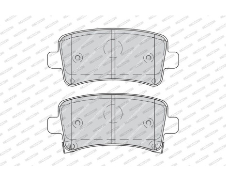 Brake Pad Set, disc brake PREMIER ECO FRICTION FDB4209 Ferodo, Image 4