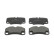 Brake Pad Set, disc brake PREMIER ECO FRICTION FDB4211 Ferodo, Thumbnail 3