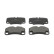 Brake Pad Set, disc brake PREMIER ECO FRICTION FDB4211 Ferodo, Thumbnail 3