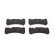 Brake Pad Set, disc brake PREMIER ECO FRICTION FDB4212 Ferodo