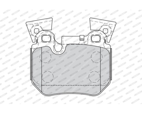 Brake Pad Set, disc brake PREMIER ECO FRICTION FDB4217 Ferodo, Image 4