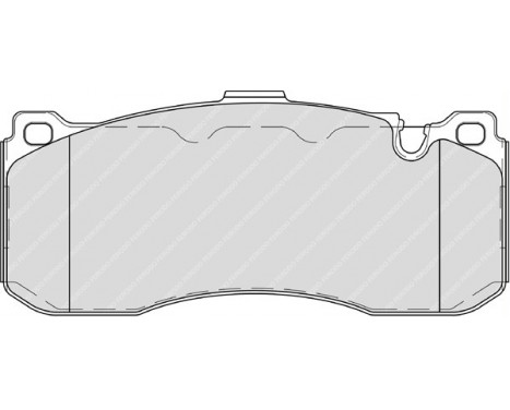 Brake Pad Set, disc brake PREMIER ECO FRICTION FDB4218 Ferodo, Image 2