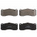 Brake Pad Set, disc brake PREMIER ECO FRICTION FDB4218 Ferodo