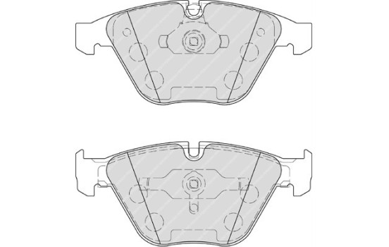 Brake Pad Set, disc brake PREMIER ECO FRICTION FDB4221 Ferodo, Image 2