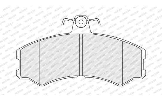 Brake Pad Set, disc brake PREMIER ECO FRICTION FDB4225 Ferodo, Image 3
