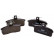 Brake Pad Set, disc brake PREMIER ECO FRICTION FDB4226 Ferodo