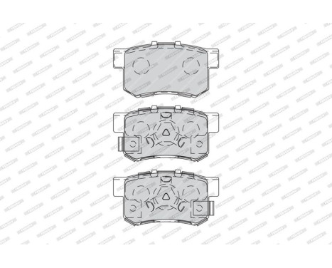 Brake Pad Set, disc brake PREMIER ECO FRICTION FDB4227 Ferodo, Image 4