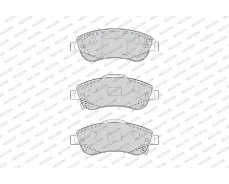 Brake Pad Set, disc brake PREMIER ECO FRICTION FDB4228 Ferodo, Image 4