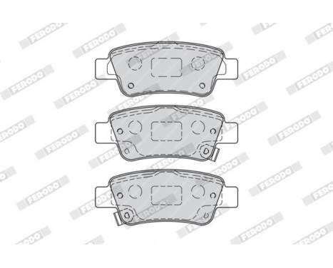Brake Pad Set, disc brake PREMIER ECO FRICTION FDB4233 Ferodo, Image 4