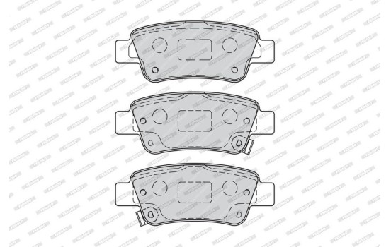 Brake Pad Set, disc brake PREMIER ECO FRICTION FDB4233 Ferodo, Image 4