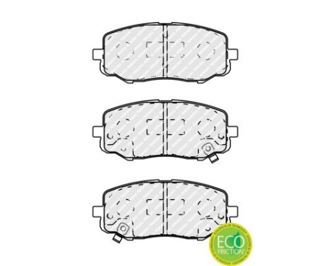 Brake Pad Set, disc brake PREMIER ECO FRICTION FDB4234 Ferodo, Image 4