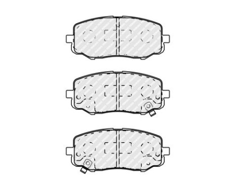 Brake Pad Set, disc brake PREMIER ECO FRICTION FDB4234 Ferodo, Image 5