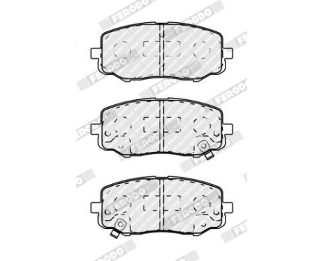 Brake Pad Set, disc brake PREMIER ECO FRICTION FDB4234 Ferodo, Image 4